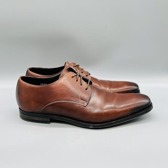 To Boot New York Other - To Boot New York‎ Shoes Mens 8.5 Brown Leather Adam Derrick Derby Oxford Dress